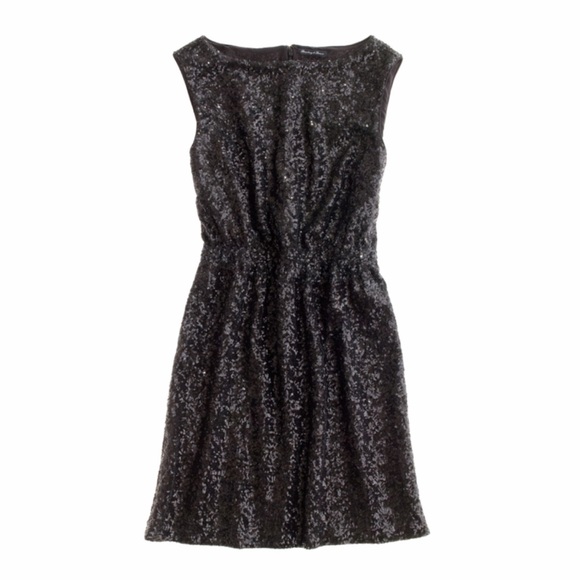 Madewell Lightbox Sequin Little Black Dress - Picture 4 of 4